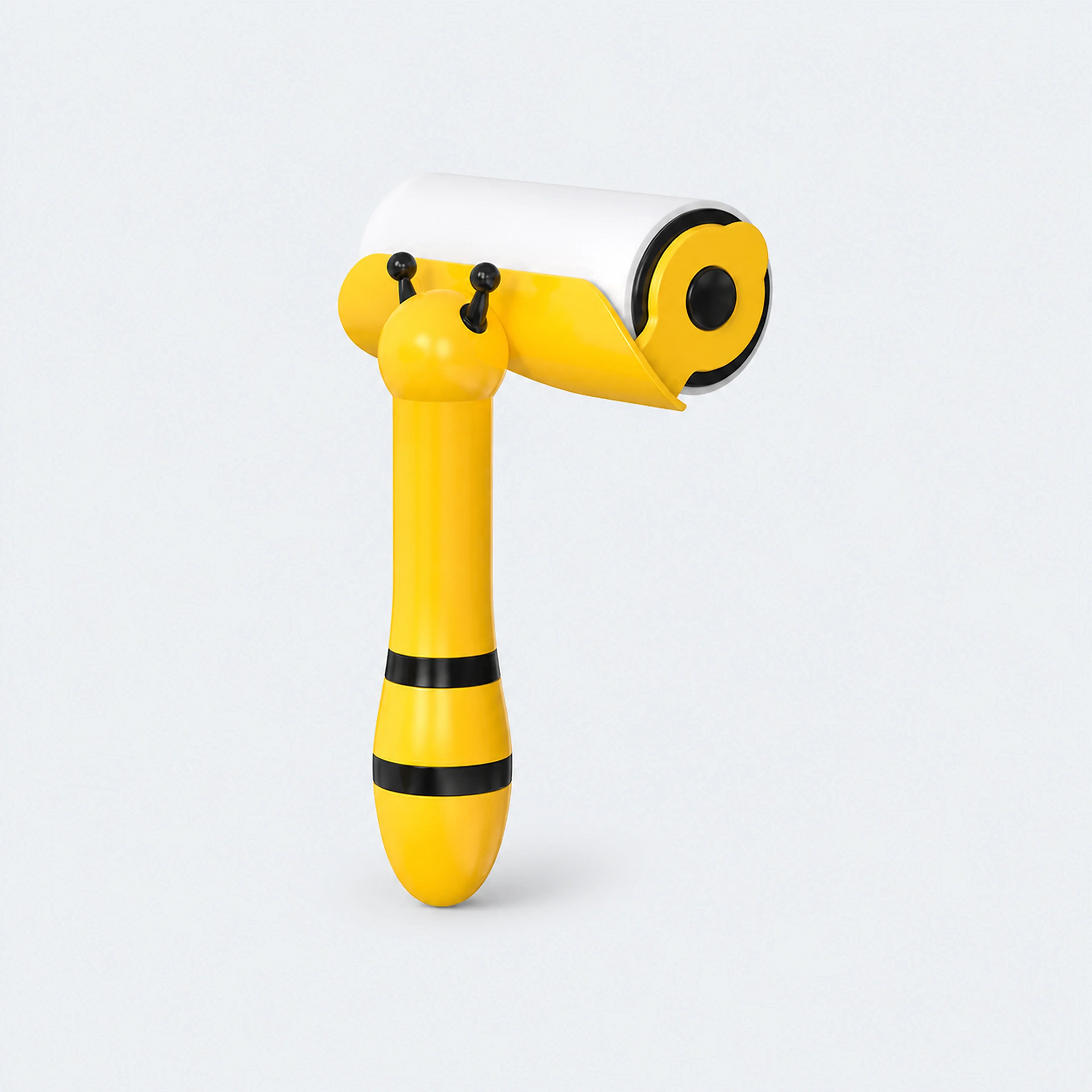 Bee-Shaped Pet Hair Lint Roller with Refill Option | ALDERKIN