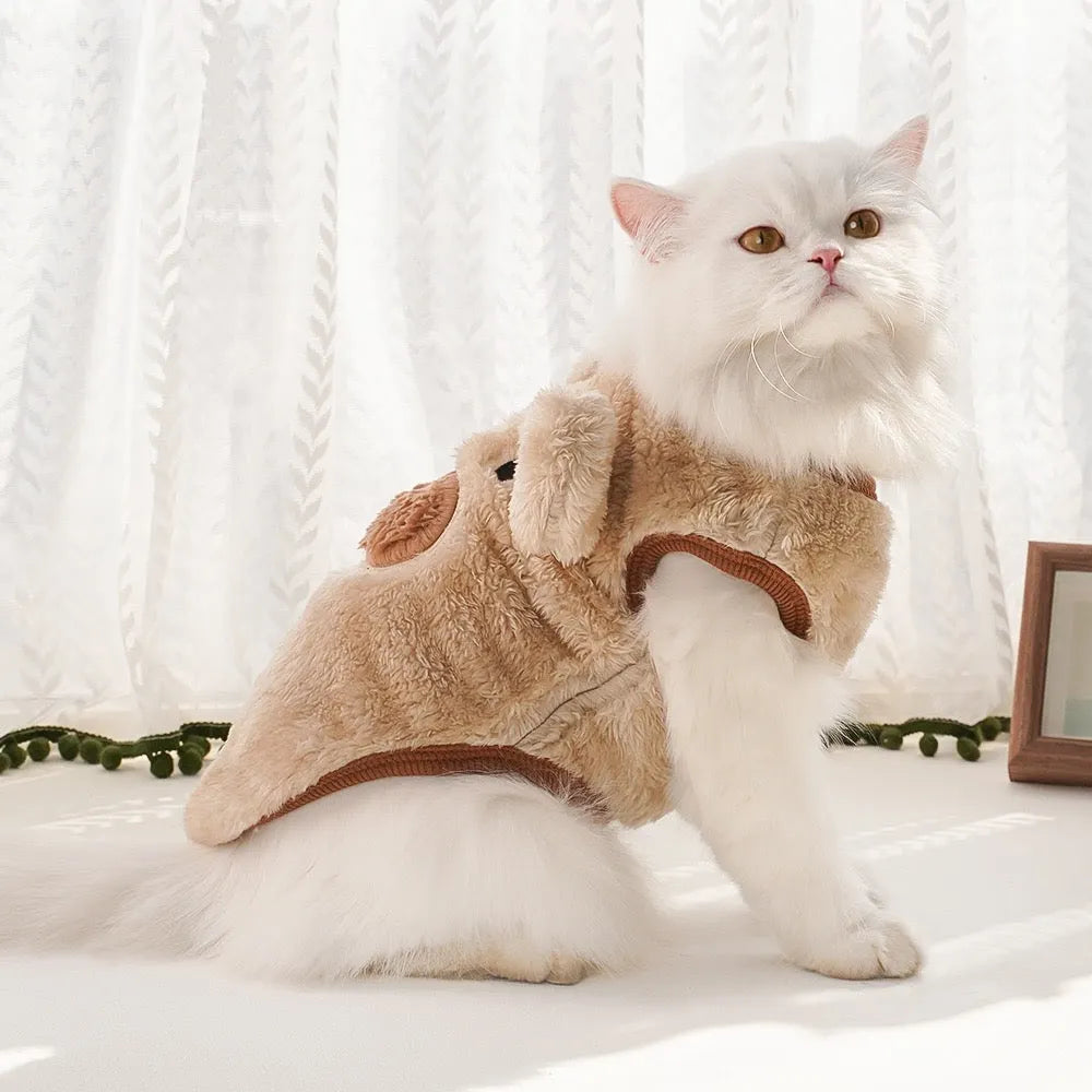 Plush Bear Cat Sweater Vest – 11 Styles, S to XXL