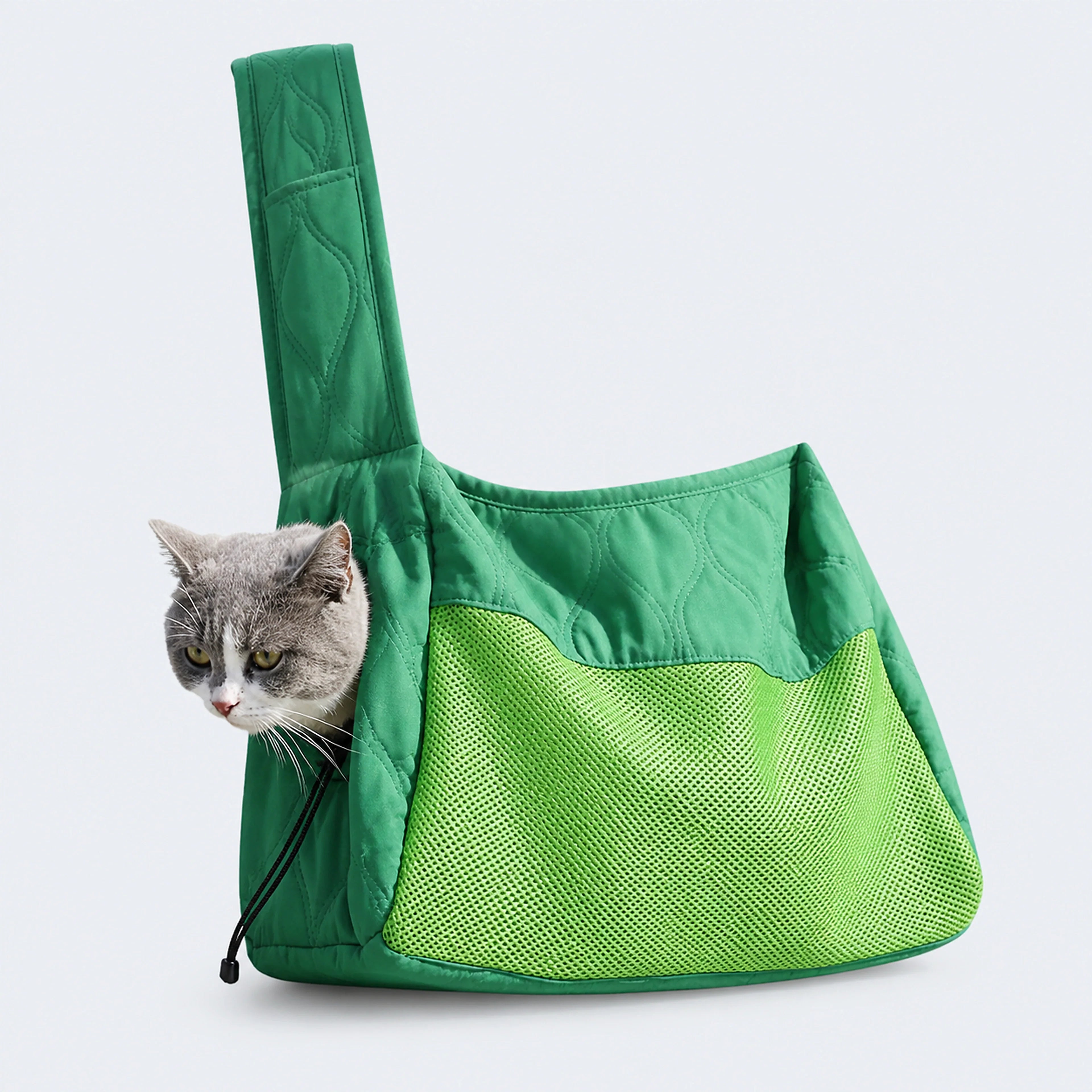 Breathable Pet Shoulder Sling Carrier – 4 Colors | ALDERKIN
