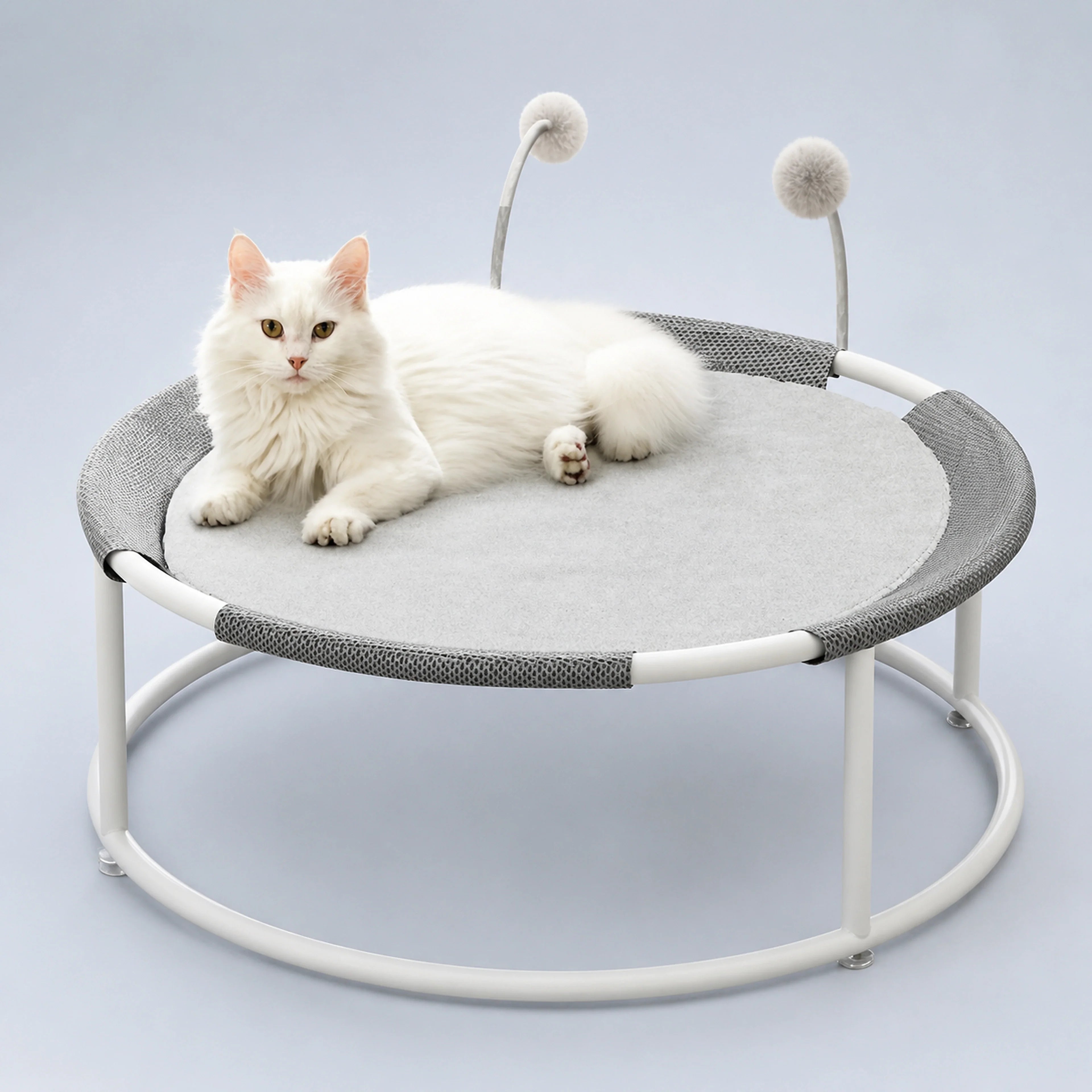 Breathable Round Mesh Cat Hammock Bed | ALDERKIN