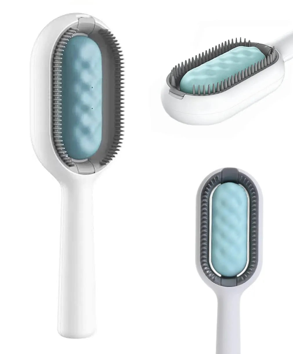 Pet Hair Removal Brush with Cleaning Wipes – 10 or 100 Pack