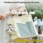Soft-Sided Pet Carrier Tote with Head Opening