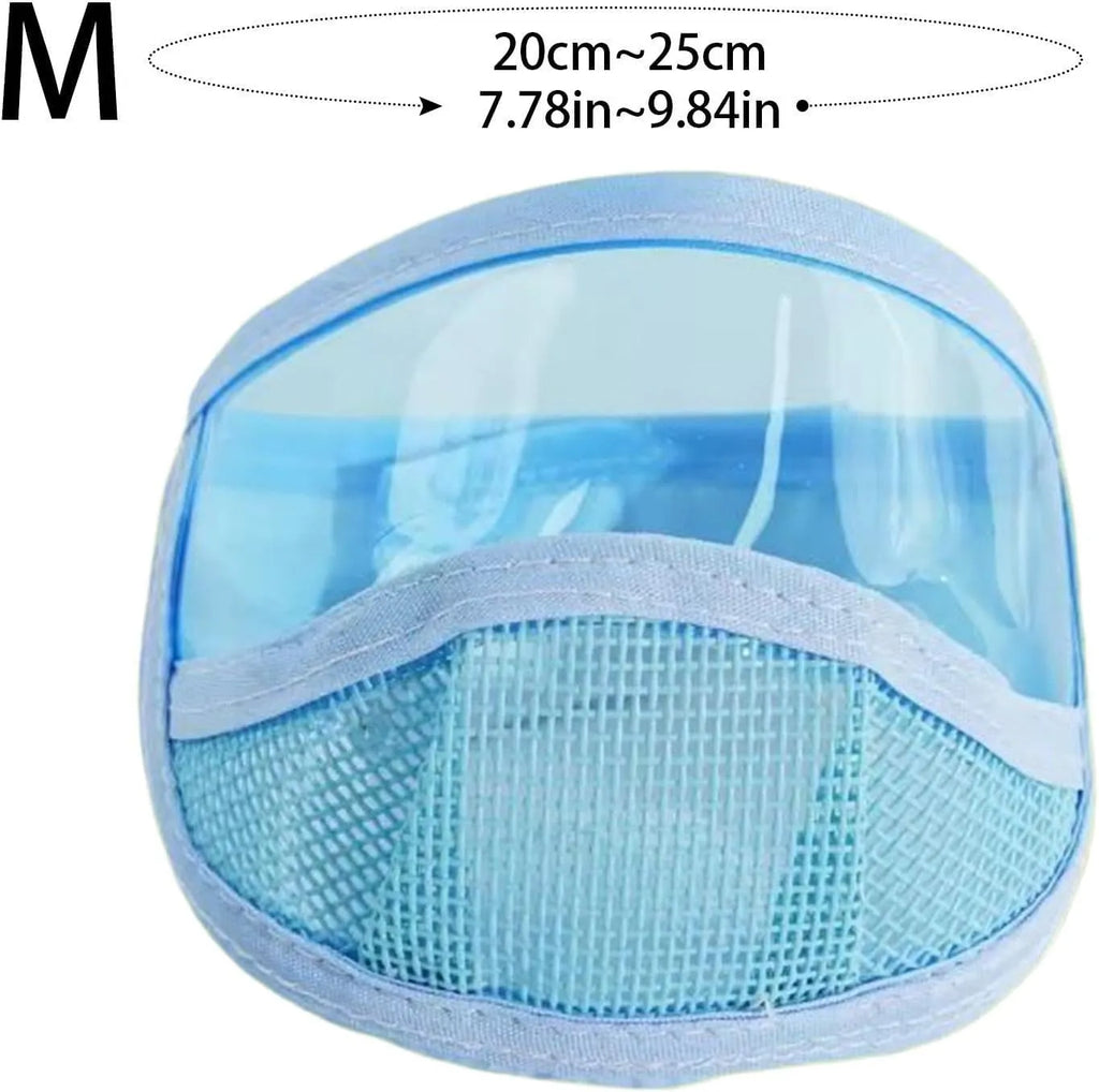 Soft Mesh Cat Grooming Headgear