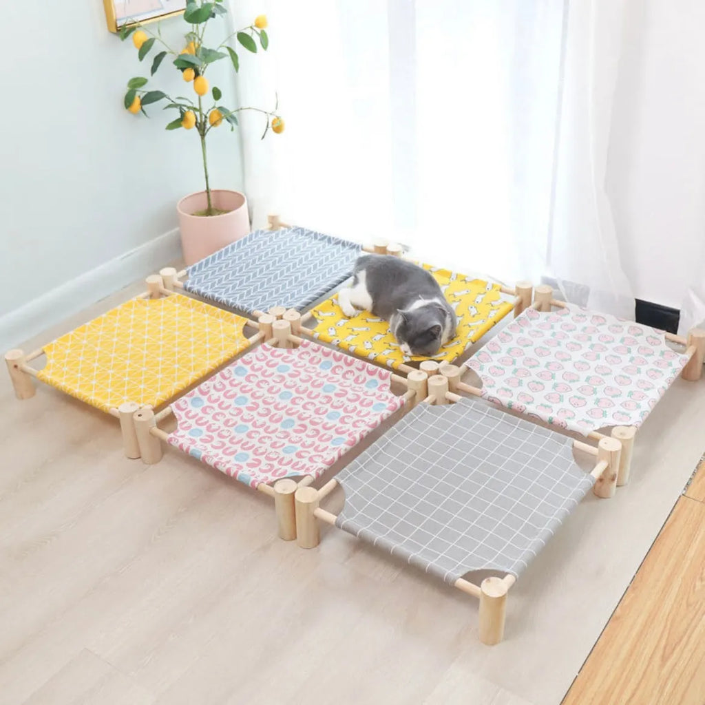 Elevated Hammock Bed for Cats & Small Dogs