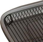 Raised-Grid Dog Potty Tray – 2 Colors, 2 Sizes