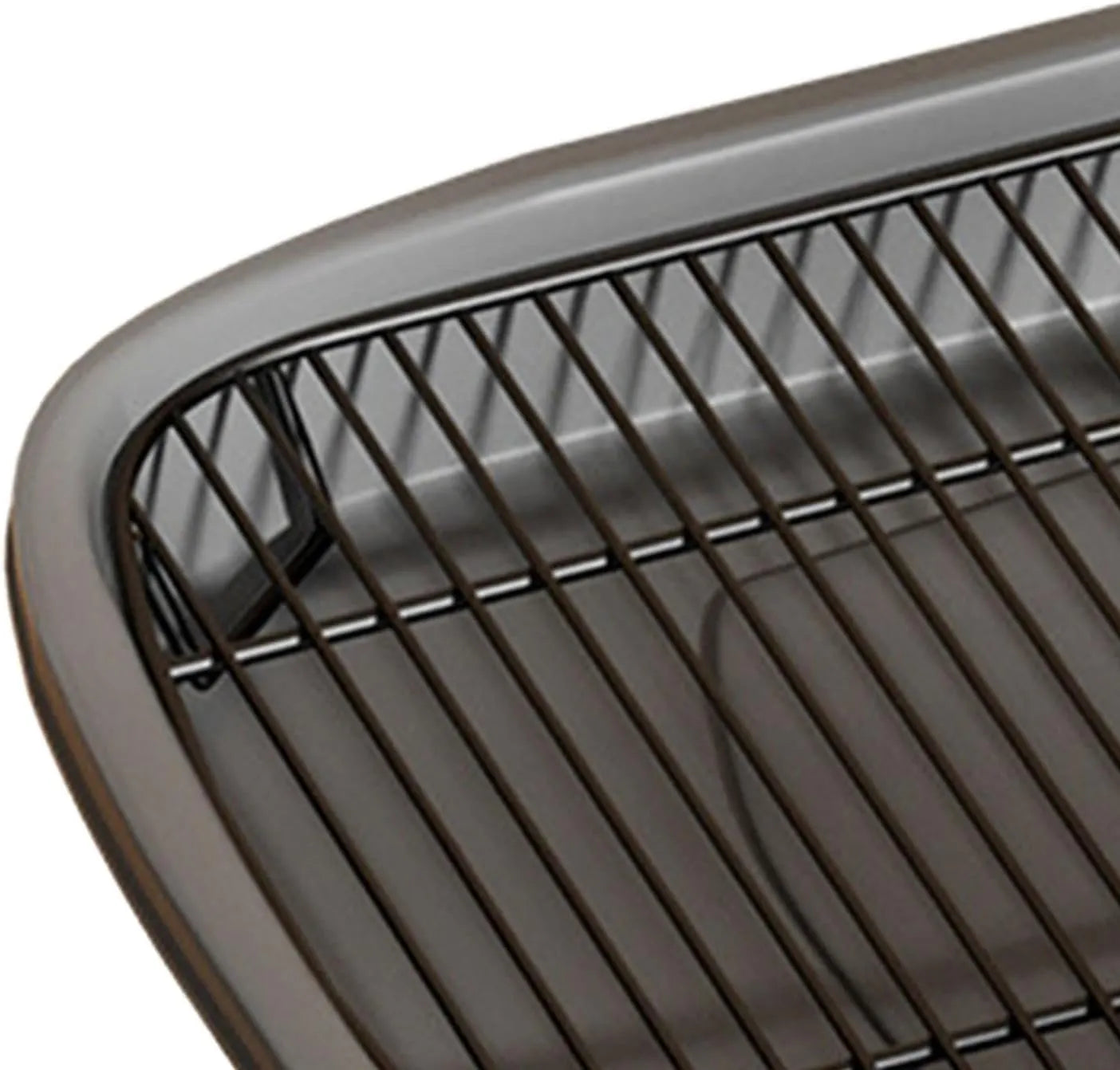 Raised-Grid Dog Potty Tray – 2 Colors, 2 Sizes