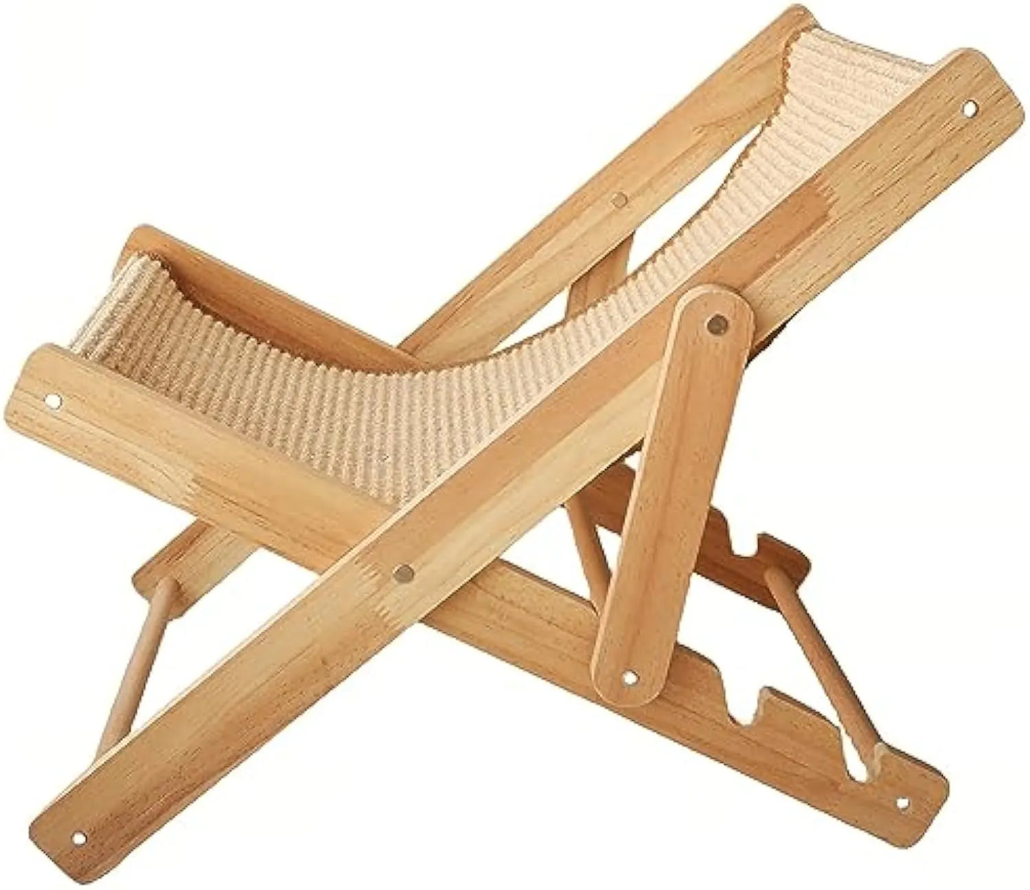 Adjustable Sisal Cat Lounge Chair with Teaser