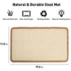 Natural Sisal Cat Scratching Mat – 4 Sizes