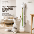 Wall-Mounted Automatic Retractable Rope Cat Toy – 1 or 2 Pack