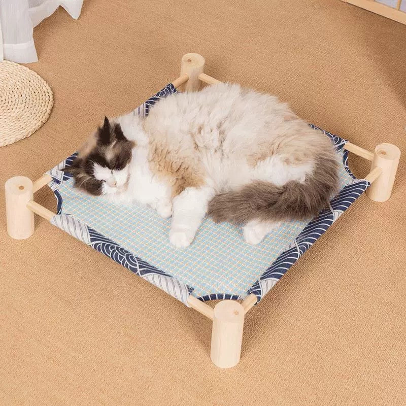 Elevated Hammock Bed for Cats & Small Dogs