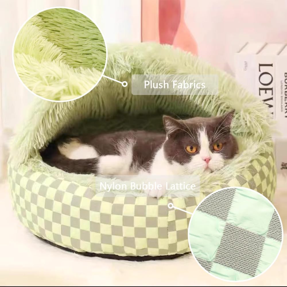 Washable Winter Cave Bed for Cats