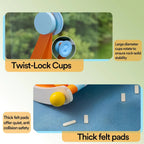 Foldable Acrylic Cat Window Hammock with Suction Cups – 2 Styles