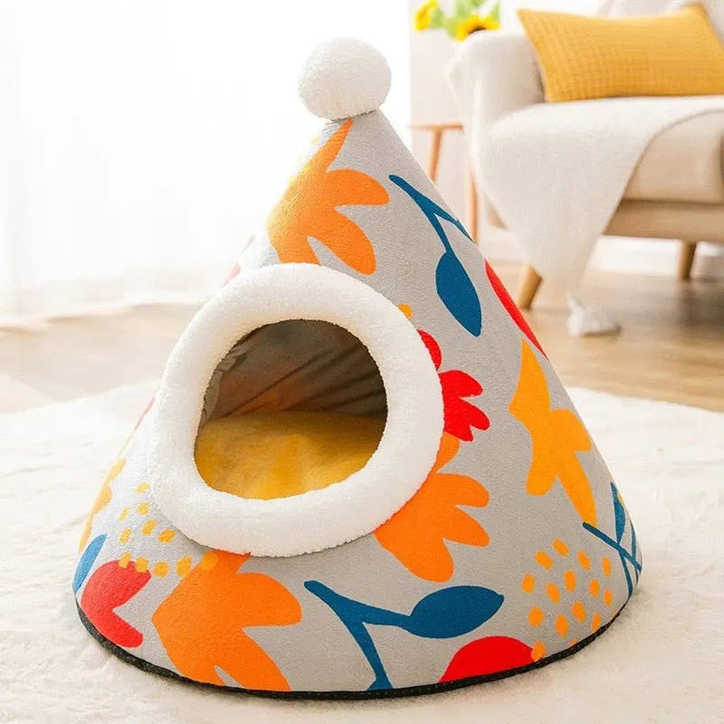 Indoor Cat Tent Nest Bed – 6 Styles & 4 Sizes
