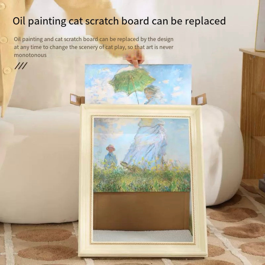 Framed Art Cat Scratcher and Lounge – 6 Designs