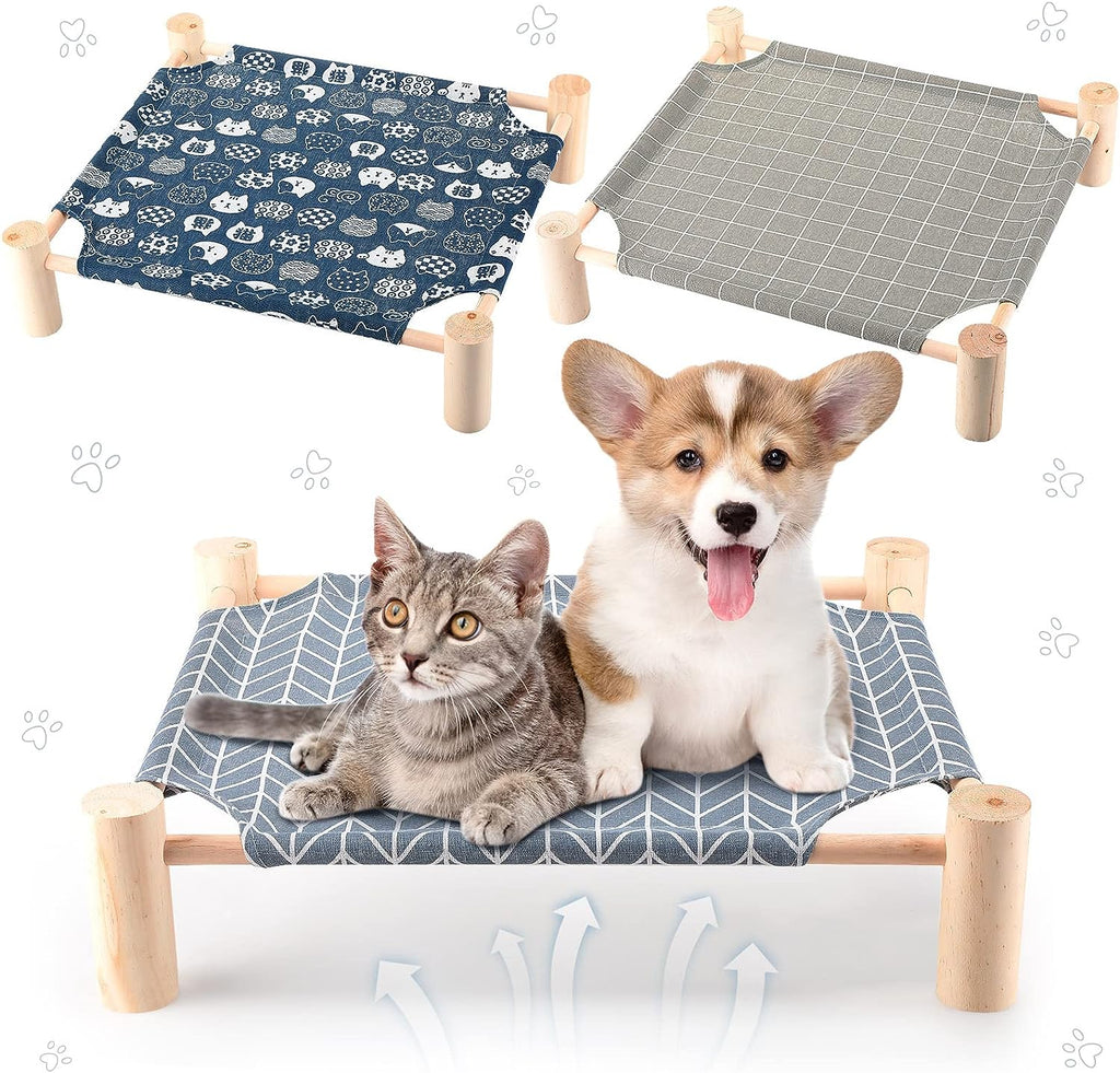 Elevated Hammock Bed for Cats & Small Dogs