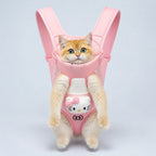 Cartoon Front Pet Carrier Backpack for Cats & Small Dogs | ALDERKIN