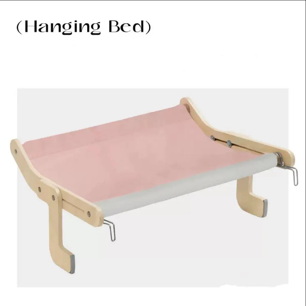 Adjustable Window Sill Cat Perch with Soft Cover – 9 Styles