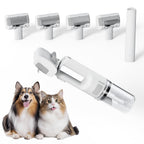 Handheld Pet Grooming Vacuum Brush – Single or 2-Piece Set