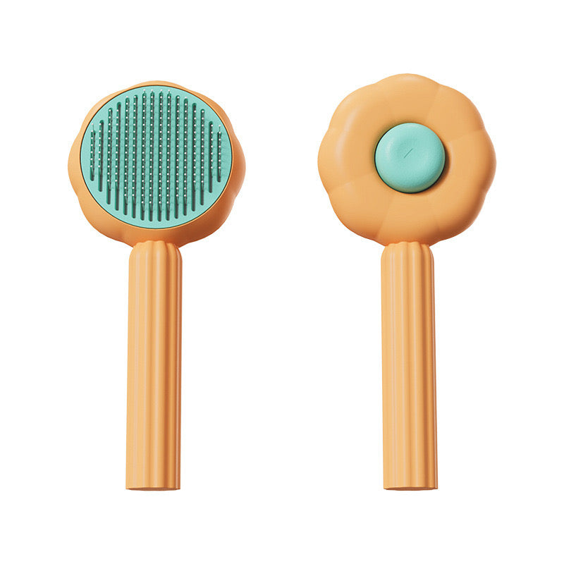 Self-Cleaning Slicker Brush for Cats & Dogs – 5 Colors