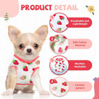 Lightweight Printed T-Shirt for Small Dogs – 10 Styles