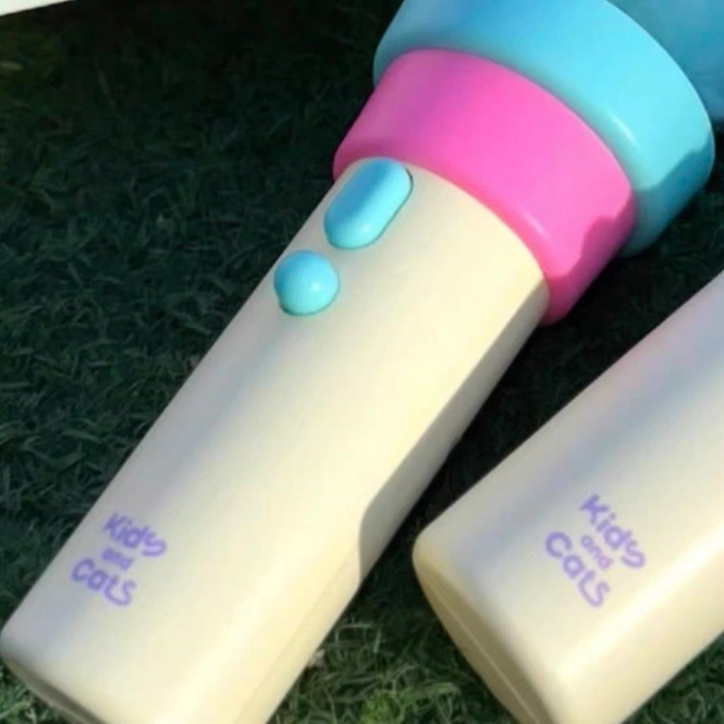 Electric Cat Teaser Launcher with Plush Ball Heads