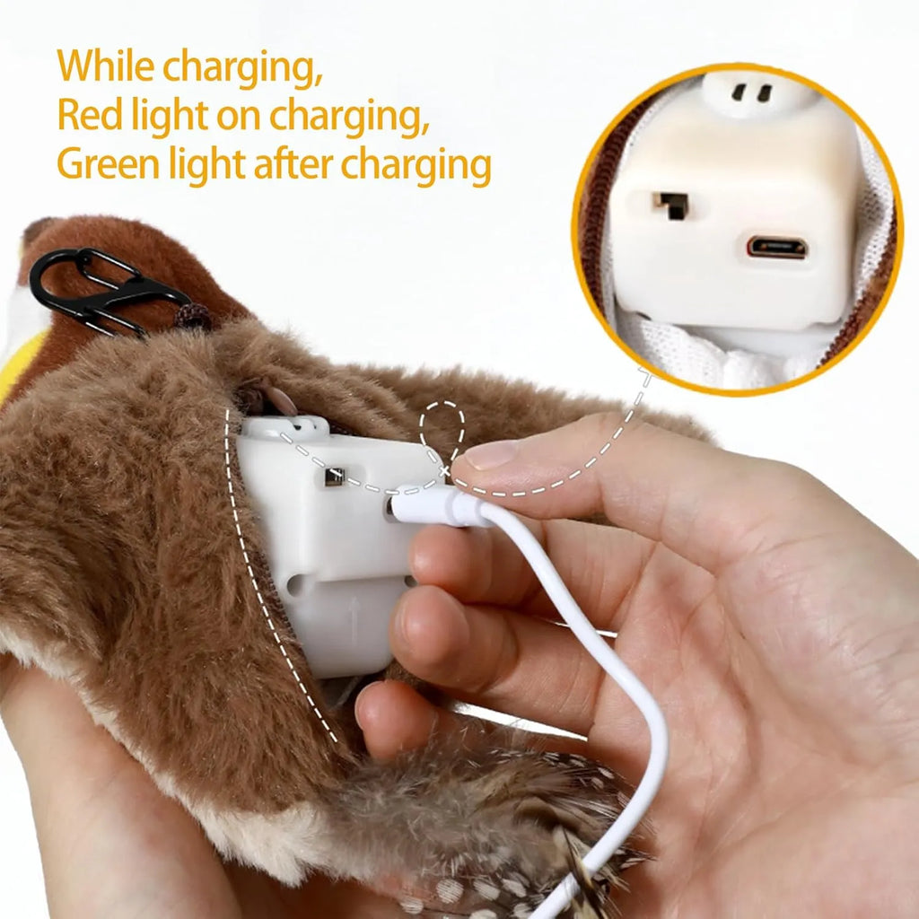 Motion-Activated Electronic Cat Toys – Bird, Mouse, or Butterfly