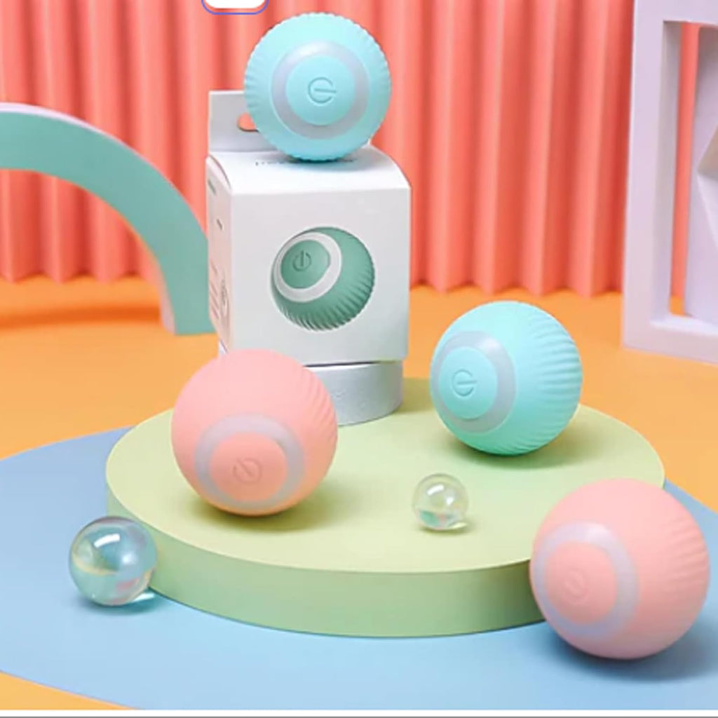 Rechargeable Smart Rolling Pet Ball – 7 Styles