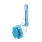 Long-Handle Pet Bath Brush with Shampoo Reservoir – 4 Colors