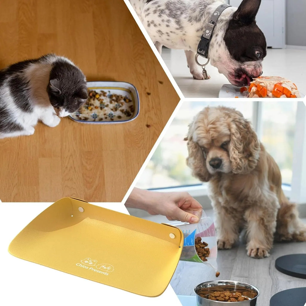 Water-Resistant Non-Slip Pet Feeding Mat – 9 Designs