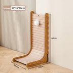 A-Frame Cat Scratcher House with Ramp – Multiple Styles