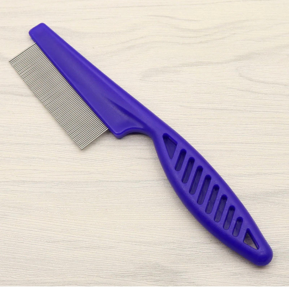 Fine-Tooth Flea Comb for Dogs and Cats – 5 Handle Styles