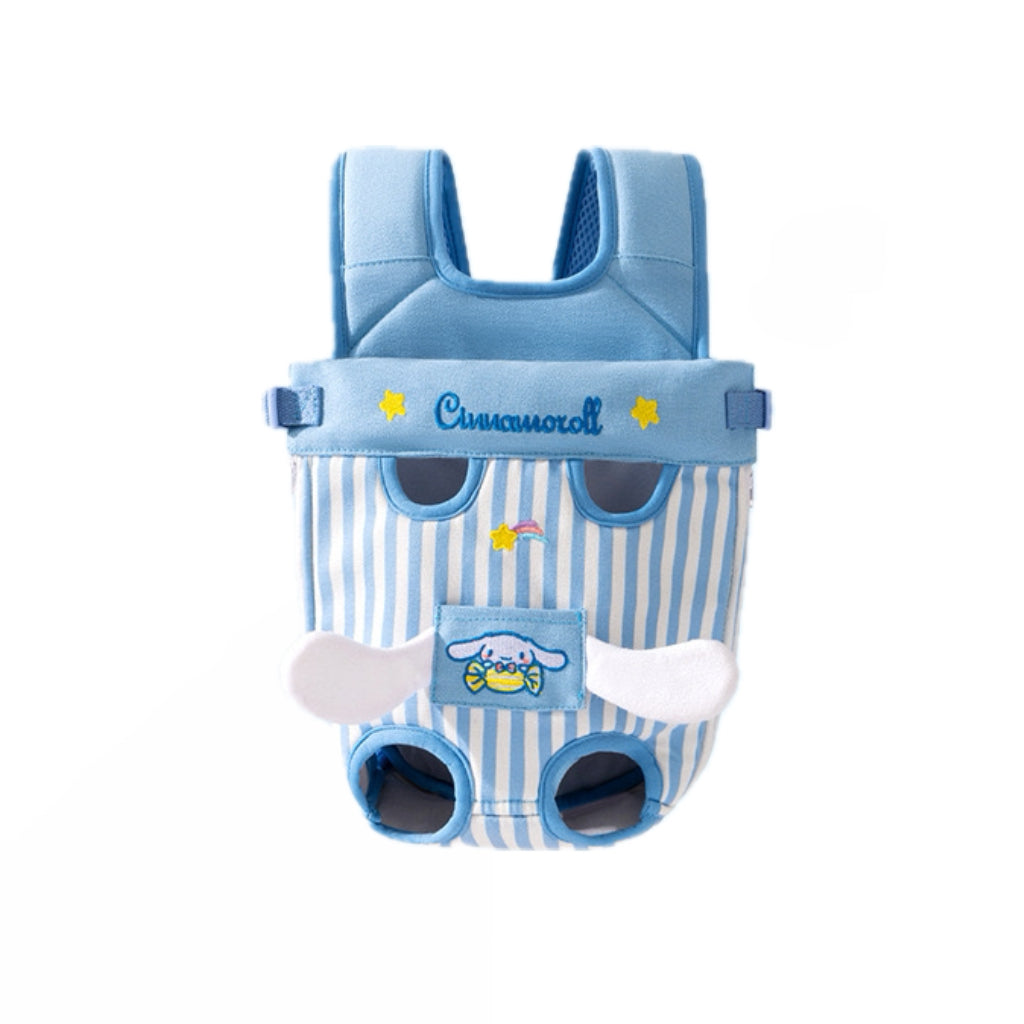 Cartoon Front Pet Carrier Backpack for Cats & Small Dogs