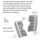 Self-Grooming Brush Gate for Cat Litter Boxes