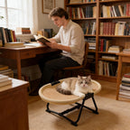 Foldable Elevated Round Pet Chair – Single or Multi-Color Set