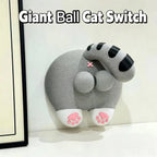 Giant Cat-Shaped Wall Switch Cover – 5 Cat Styles