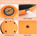 2-in-1 Cat Treat Dispenser & Track Ball Toy – 3 Colors