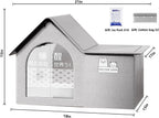 Insulated Pet Cooling House – 3 Roof Styles