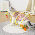 Spiral Cat Track Toy with Ball and Feather – Single or Multi-Pack