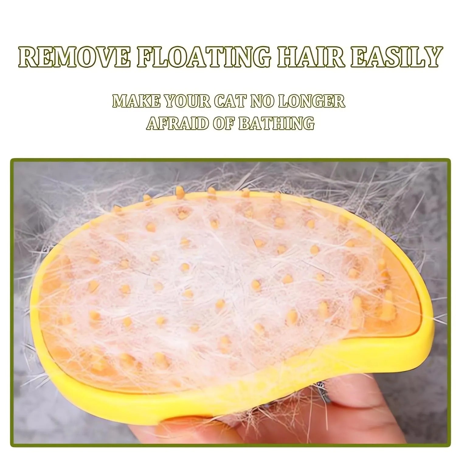 Pet Grooming Brush with Mist Reservoir – 4 Styles
