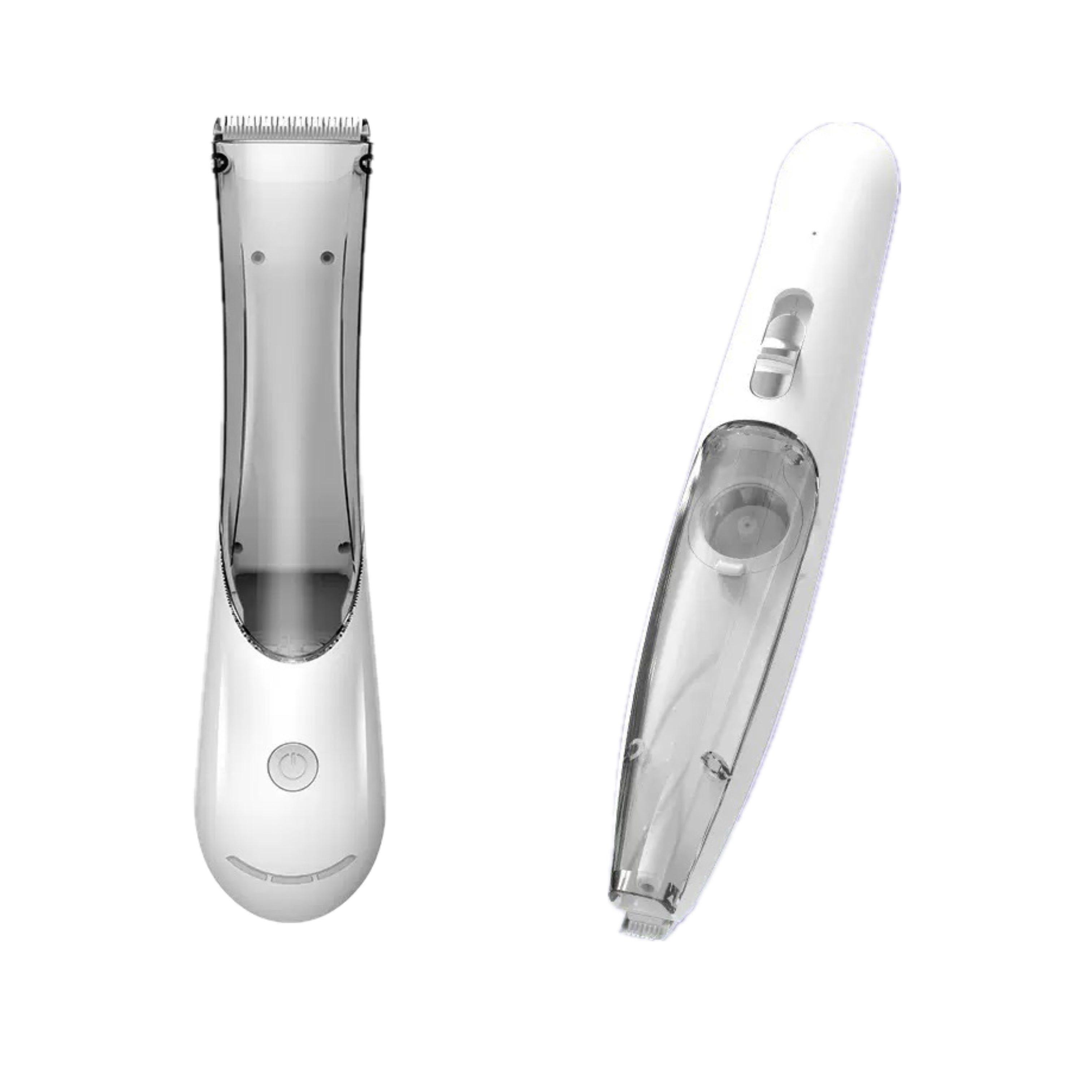 Rechargeable Pet Hair Suction Clipper – Single or 2-Piece Set