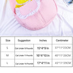 Quilted Pet Sling Carrier for Cats & Small Dogs – S to L