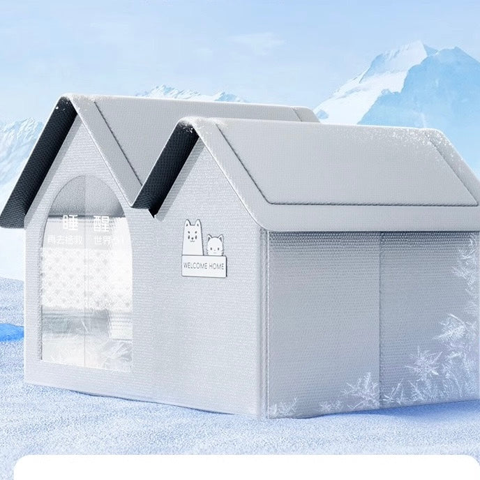 Insulated Pet Cooling House – 3 Roof Styles