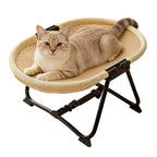 Foldable Elevated Round Pet Chair – Single or Multi-Color Set