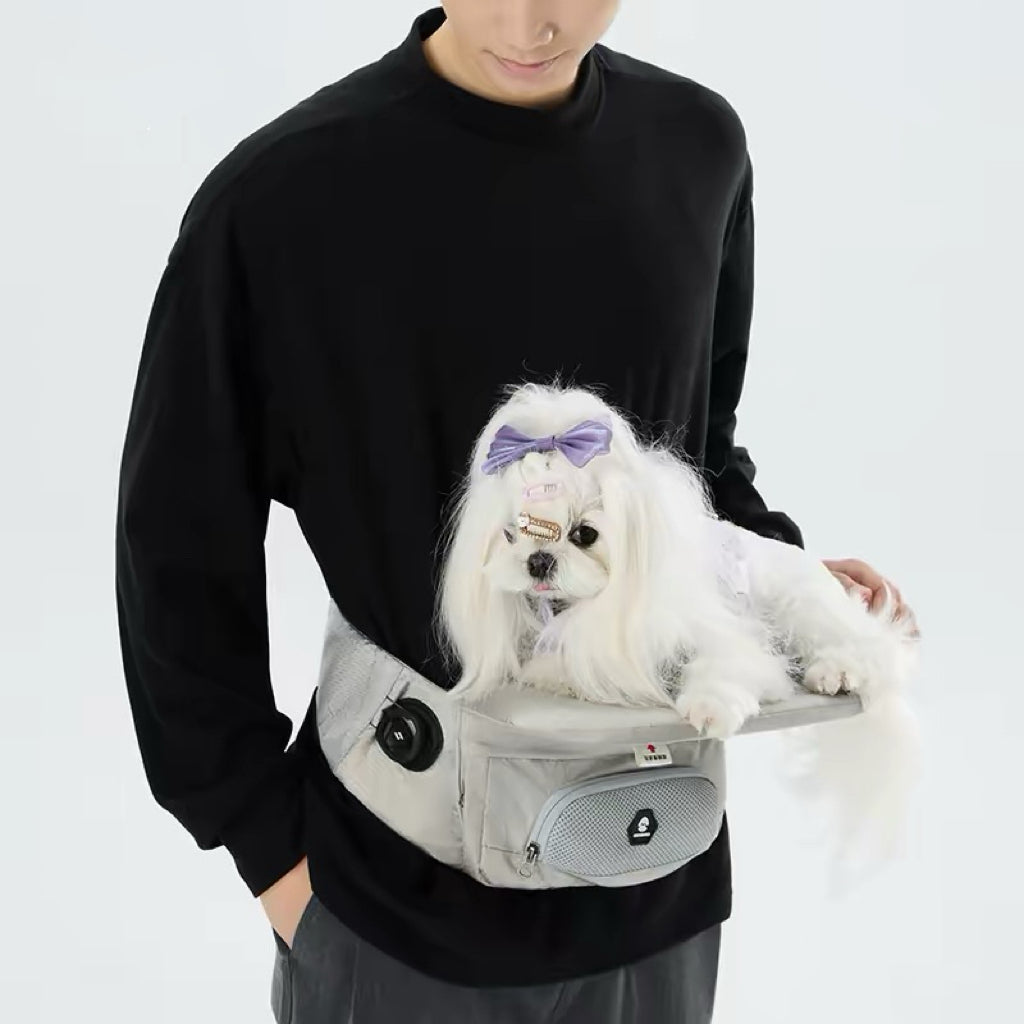 Hands-Free Pet Carrier Hip Seat for Small Dogs and Cats – 3 Colors