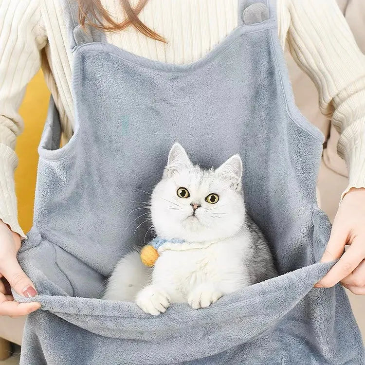 Wearable Pet Carrier Apron for Cats and Small Dogs – 3 Styles