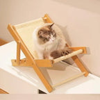 Adjustable Sisal Cat Lounge Chair with Teaser