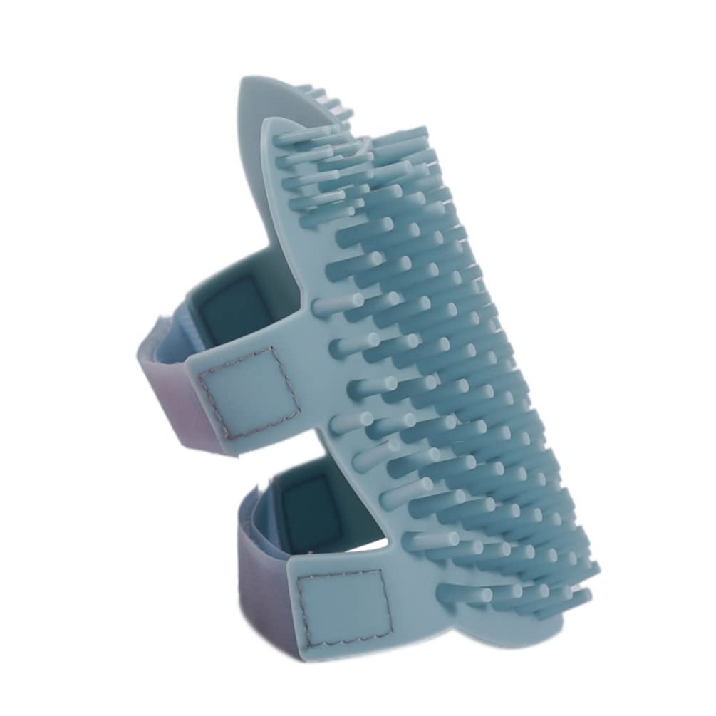 Corner-Mounted Cat Self-Grooming Brush