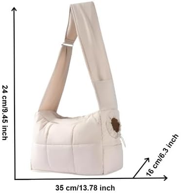 Breathable Pet Shoulder Sling Carrier – 4 Colors