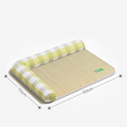 Bolstered Pet Sleeping Mat for Cats & Dogs – L or XL