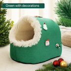 Warm Enclosed Pet House for Cats & Small Dogs – M or L